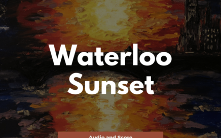 Waterloo Sunset featuring artwork by Bryony Pemberton
