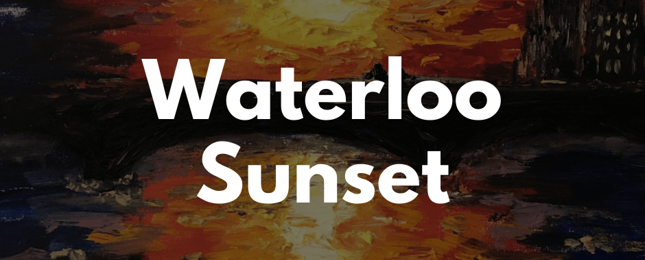 Waterloo Sunset featuring artwork by Bryony Pemberton